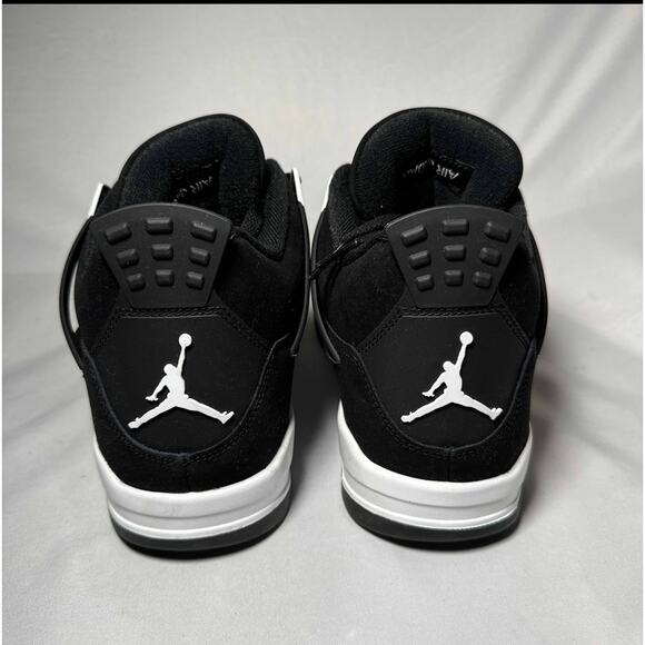 Size 10.5 - Nike Air Jordan 4 Retro White Thunder Men\'s Shoes Ships Now main image 6